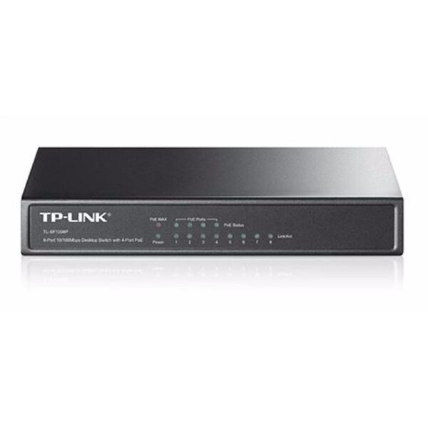 TP-Link TL-SF1008P 8 Port 100Mbps Switch with 4 Port PoE Power over Ethernet
