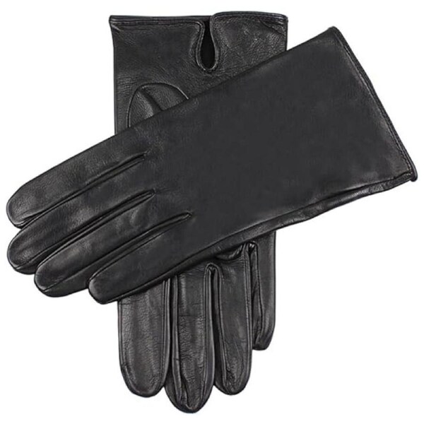 Dents Mens Unlined Leather Driving Gloves worn by Daniel Craig - Black Large