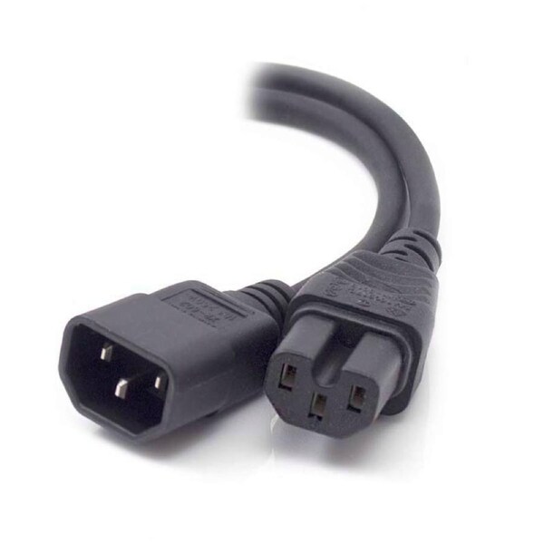 Alogic 3m IEC C14 to IEC C15 High Temperature Male to Female [MF-C14C15-03]