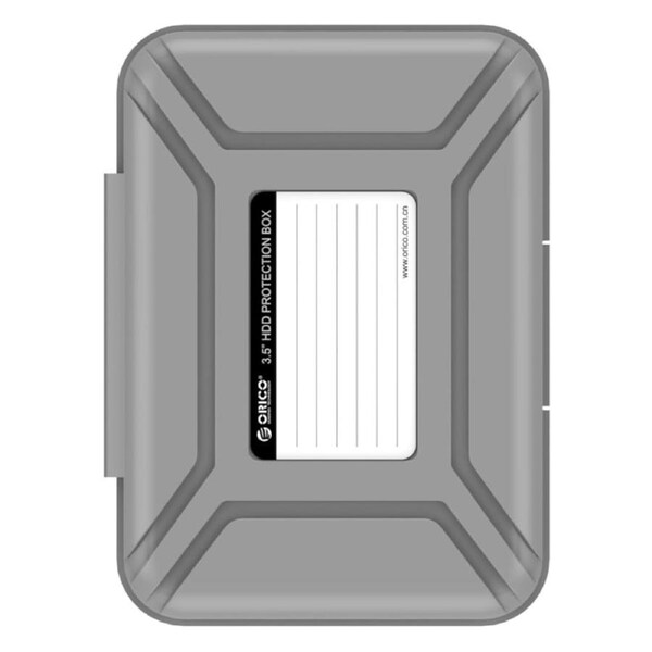 Orico PHX-35 3.5" HDD Hard Disk Drive Protection Enclosure Case Storage Box Gray [PHX35-GY]