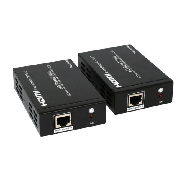 Astrotek HDMI Extender over RJ45 CAT5 CAT6 LAN Ethernet Network Converter [AT-HDMIEXT-4K]