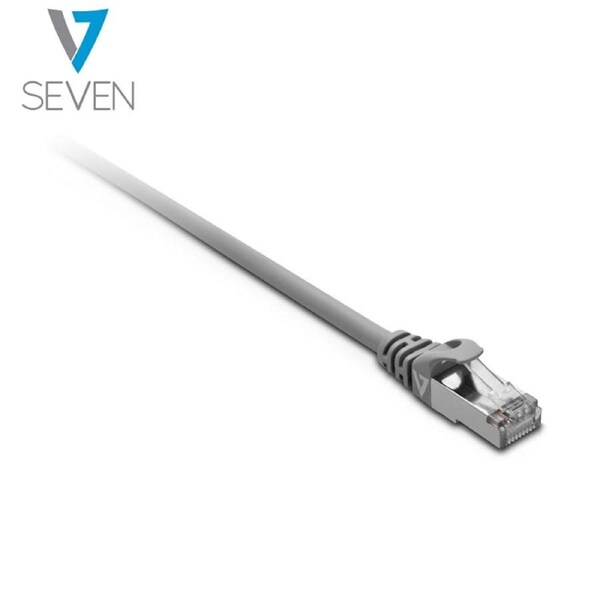 V7 2m CAT7 Network Cable Patch Cable 10Gbps SFTP RoHs Grey [V7CAT7FSTP-2M-GRY]