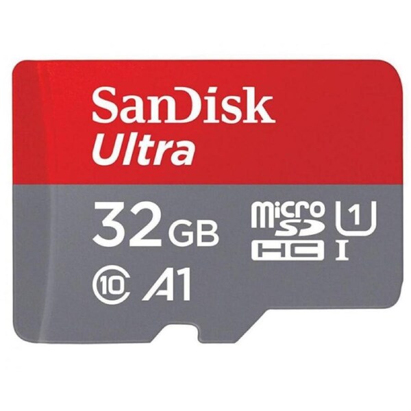 SanDisk Micro SDHC Ultra A1 Class 10 98mb/s + SD adapter [SDSQUAR-032G-GN6MA]