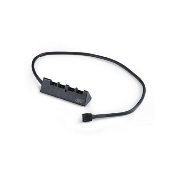 DeepCool 4 Port Fan Hub PWM F4PWM-HUB Fanbus Supports Upto 4 Independent Fans [DP-FH04PWM-HUB]
