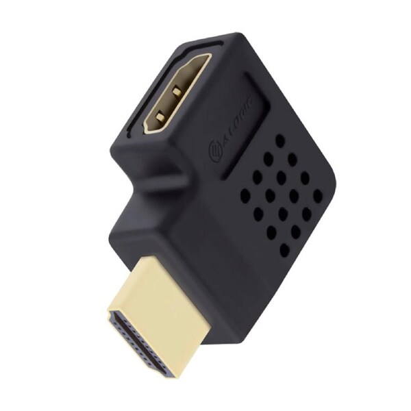 Alogic Right Angle HDMI (M) To HDMI (F) Adapter - Male to Female [HDRTR]
