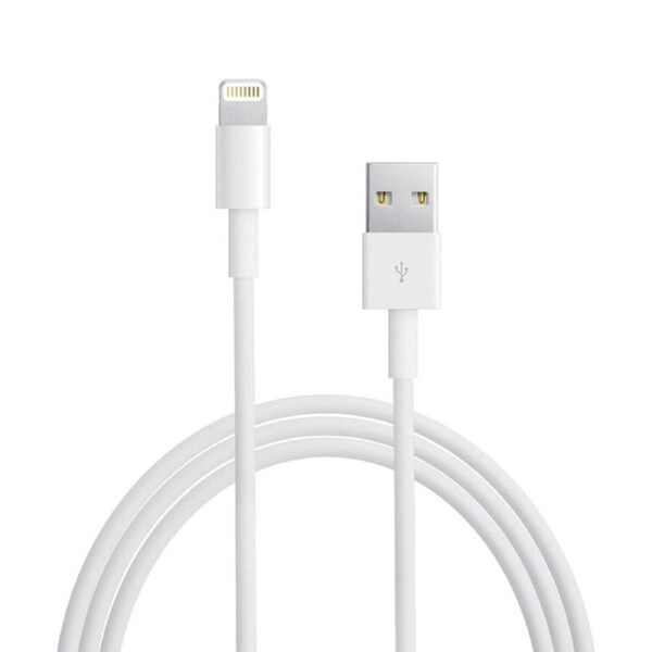 NewBee Top Quality 1m USB Apple 8-Pin Charging Cable White for iPhone 6/7/8 [NB-AL-01-WH]