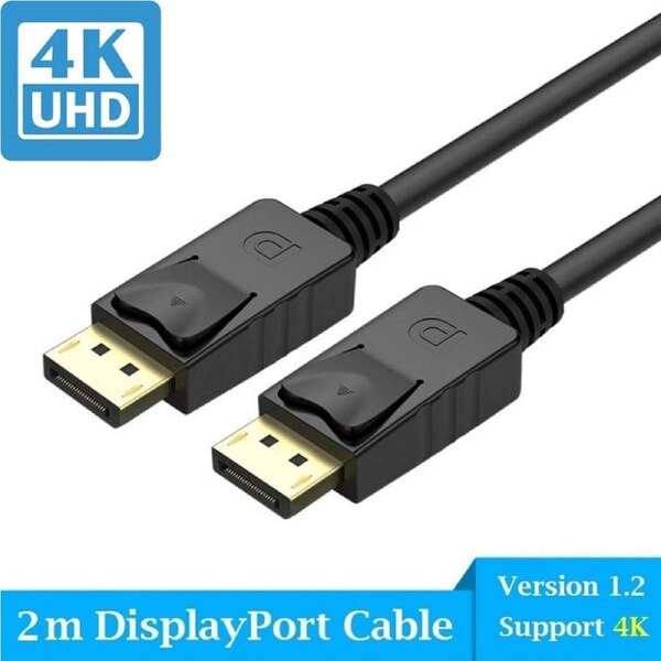 NewBee 2m Premium Displayport Display Port to DP Cable v1.2 High Speed 4K Support [NB-DP-02]