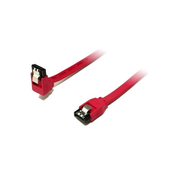 Alogic 100cm 180 Degree to 90 Degree SATA 3 Cable 6 GB Data Transfer Speed [SS3-100]
