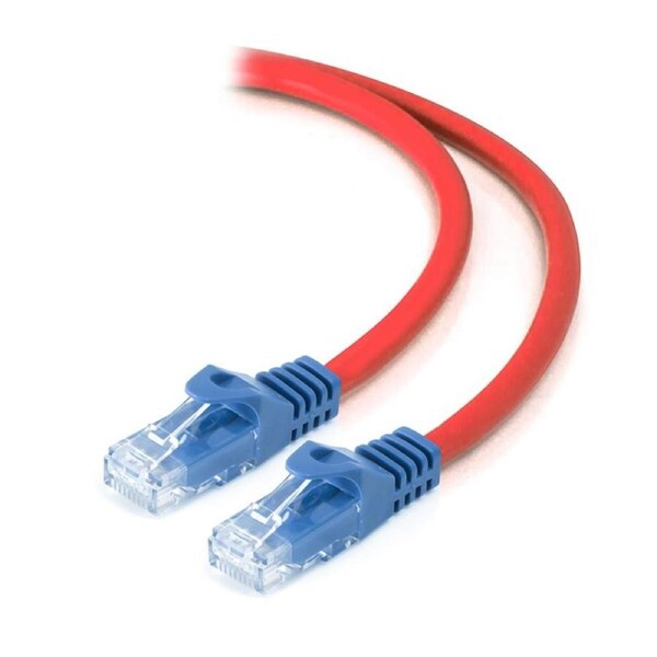 Alogic 5m Red CAT6 Category 6 Crossover Cable Snagless Patch Lead 8P8C (RJ45) [C6-05-RED-CSV]