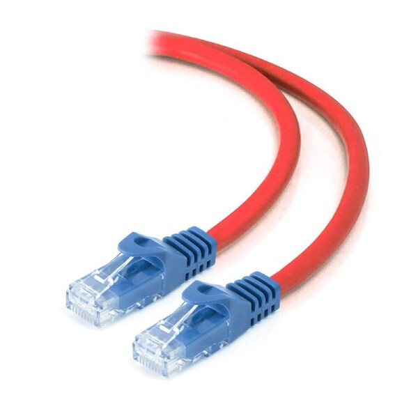 Alogic 10m Red CAT6 Category 6 Crossover Cable Snagless Patch Lead 8P8C (RJ45) [C6-10-RED-CSV]