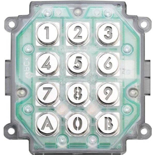 AIPHONE AC10U Access Keypad Only Requires Housing AC-10U Power Source 12 24V Ac/DC ACCESS KEYPAD