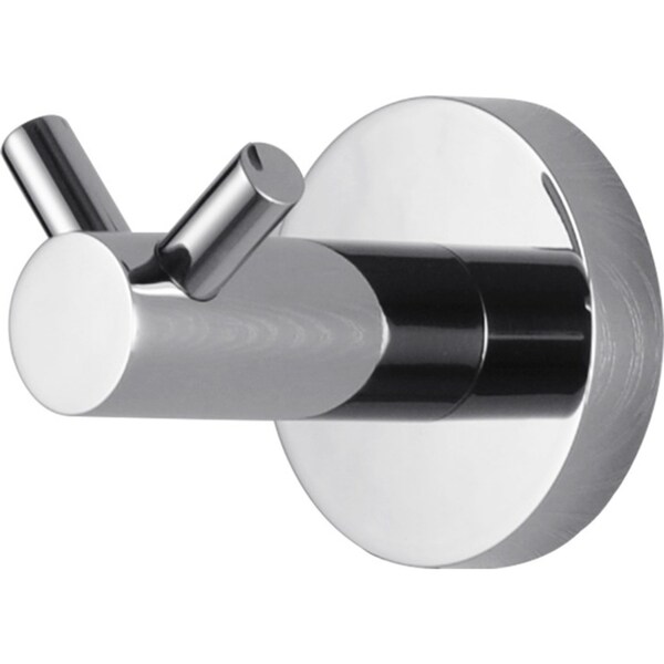 ACA Bathroom Round Chrome Wall Towel Hook Robe Hook