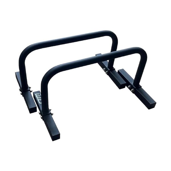 Steel Parallette Bars for Push Ups, Dips & Calisthenics Home Strength Training