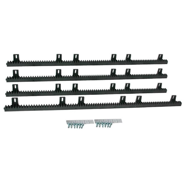 Sliding Gate Hardware Accessories Kit - 4m Gear Rack Track
