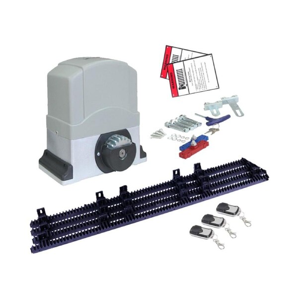 1800KG Auto Slide Sliding Gate Opener Automatic w 4m Rail