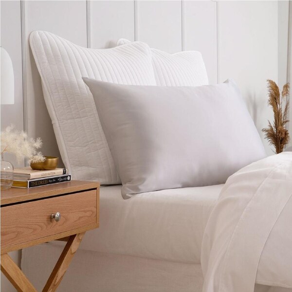 Royal Comfort Pure Silk Pillow Case 100% Mulberry Silk Hypoallergenic Pillowcase Silver