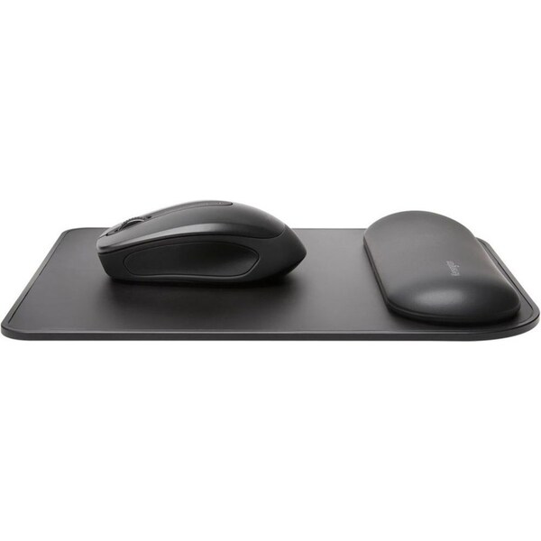 Kensington Ergosoft Mousepad Computer PC Laptop Mouse Mat Pad w/ Wrist Rest BLK