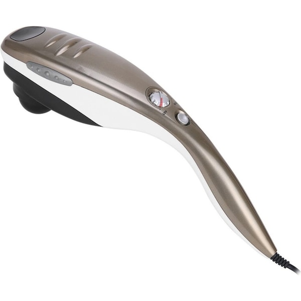 Full Body Handheld Massager Machine Champagne - 6 Massage Heads Neck Shoulder