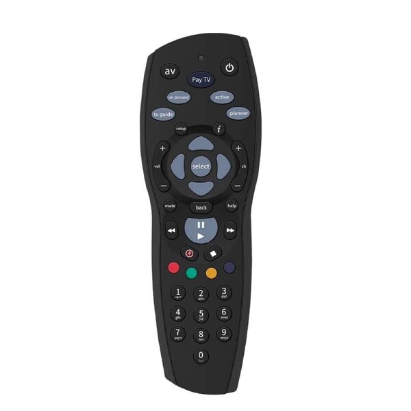 PayTV Remote Control Compatible with Foxtel Standard IQ IQ2 IQ3 IQ4 HD - Black