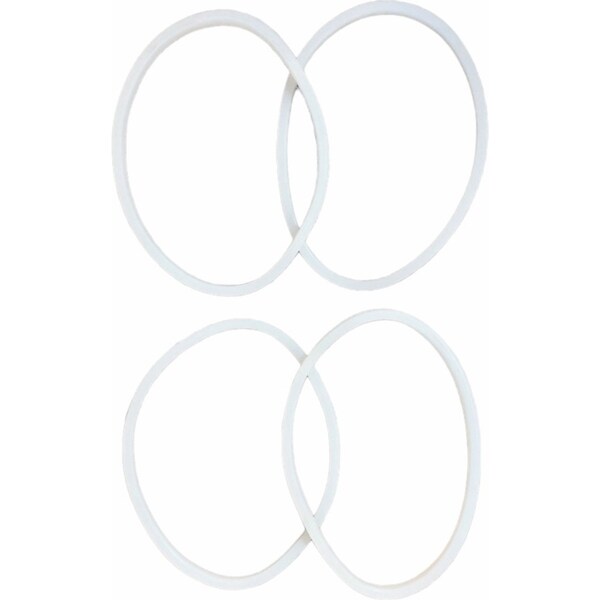 4x For Nutribullet Rubber White Seal - Gasket Ring For Old Models 600W Only