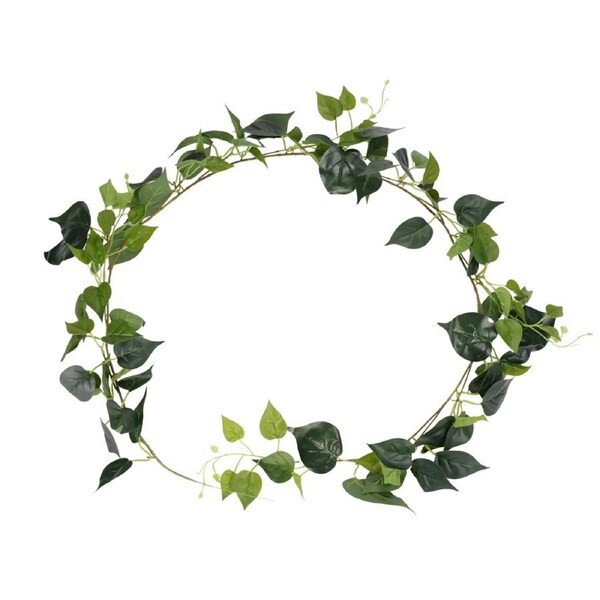 2 Pack - Artificial Money Plant Garland - 190cm