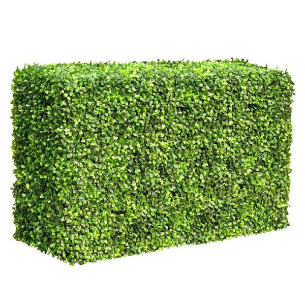 Mixed English Boxwood Artificial Hedge UV Resistant 1m long x 50cm
