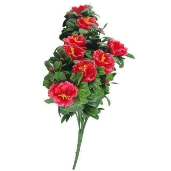 UV Red Rose Bunch - 45cm