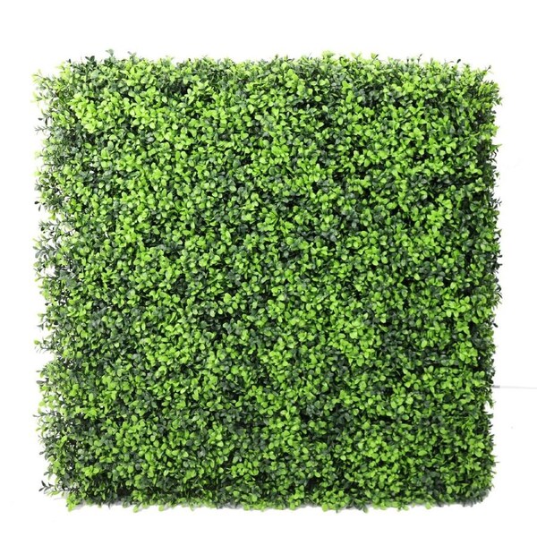 Portable Buxus Artificial Hedge UV Resistant 75cm x 75cm