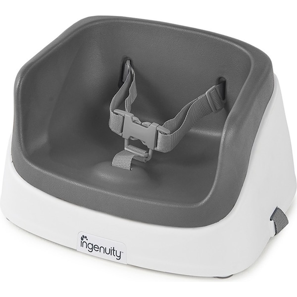 Ingenuity SmartClean Kids/Toddler Feeding High Chair/Booster Seat 16m+ Slate/GRY