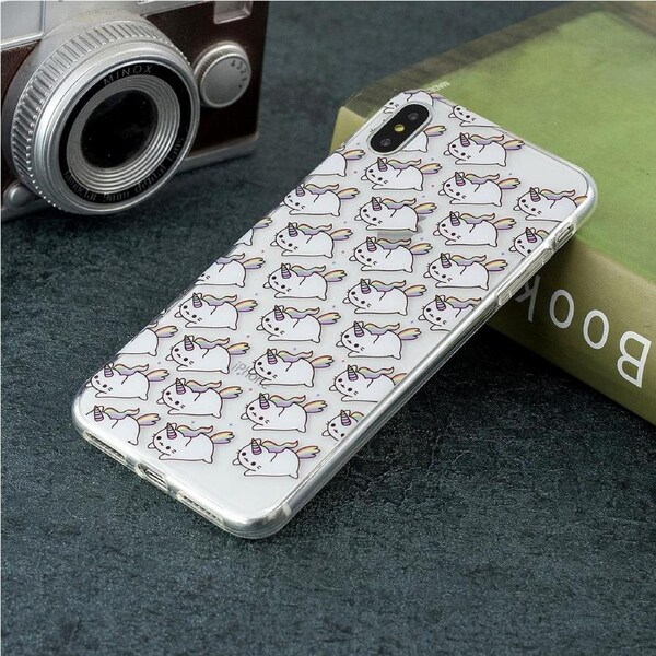 For iPhone XS Max Case Unicorn TPU Protective Back Cover