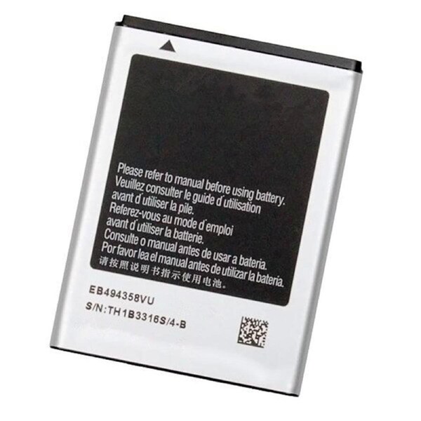Battery For Samsung S5600,S5830,i569,I579,S5670,S7500,S6102,S6500,B7510,EB494358VU Gio GT-S5660 GT-S5660V Young S6310T S5830V,GT-S5830I S5830T S5838