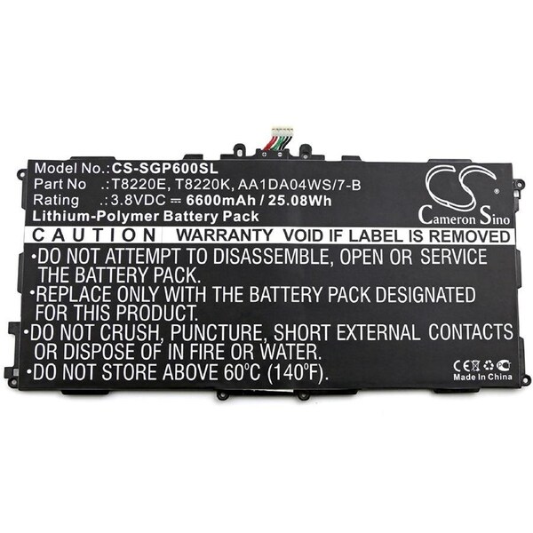 Battery For Samsung Galaxy Note 10.1 SM-P600 P601 P605 T520 T525 T527P T8220E