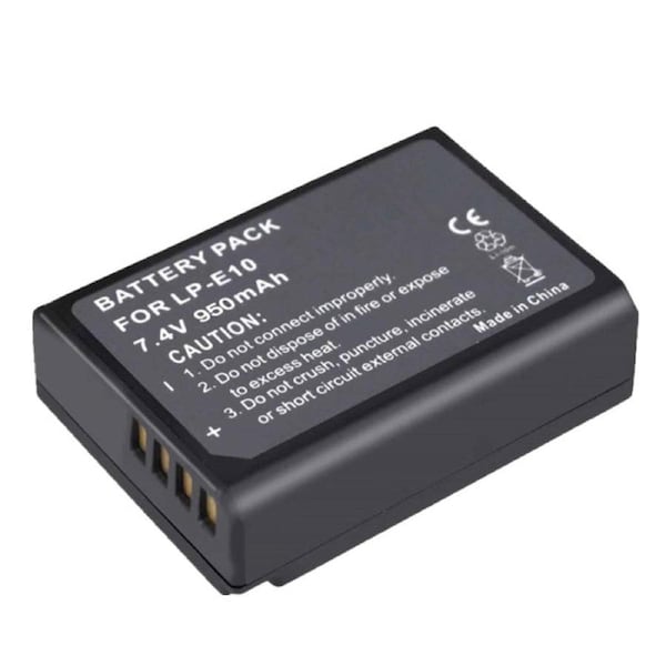 Replacement LP-E10 Battery For Canon EOS 1100D 1200D 1300D 1500D 3000D Kiss X50 Rebel T3 Camera