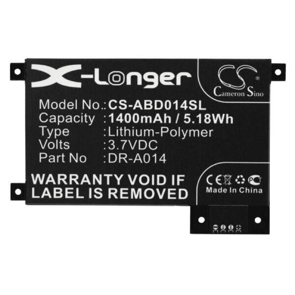 New 3.7V 1420mAh Battery For Amazon Kindle Touch D01200 DR-A014 170-1056-00 S2011-002-A S2011-002-S MC-354775