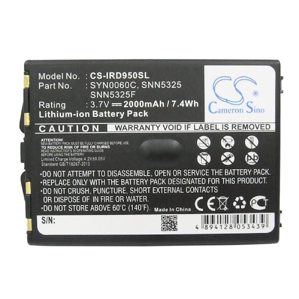 Rechargeable Battery For Motorola Iridium Satellite Phone 9500 9505 SNN5324C