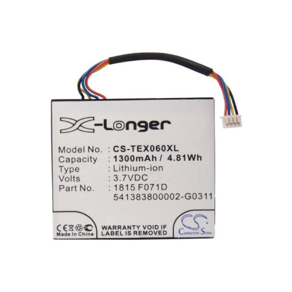 Battery for Texas Instruments TI-Nspire CAS, CX, CX CAS/TI 84 Plus C SE,CAS Touchpad,N2/AC/2L1/A,3.7L1060SP,1815 F071D,3.7L1230SP,541383800002-G0311