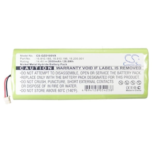 2000mAh Battery For OZRoll Control 15.202.001,15.205.001,15.206.001,15.260.000,15.910.185,15.910.187,ODS Smart Drive Control 10 Roller Shutter Remote