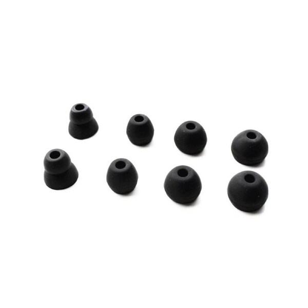 4 Pairs Replacement Silicone Earbuds for Beats by Dr.Dre Powerbeats 1/2/3 Wireless,Sony MDR-XB80BS XB70BT EX155AP,B&O Bang & Olufsen H5 E8 Headphones