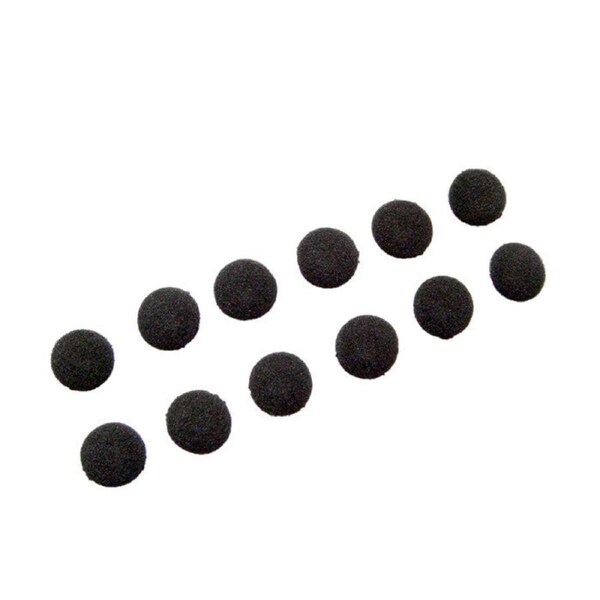 6 Soft Pairs 16mm Replacement Ear Pad Bud Foam Earbud Cover For Sennheiser MX 90 170 500 360 365 370 375 460 470 475 686g 585 760