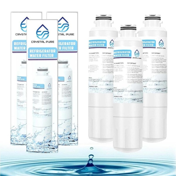 3 Packs Samsung Fridge Replacement Water Filter DA29-00020B DA29-00020A DA-97-08006A AQP-FF27A SRF717CDBLS SRF719DLS SRF924DLS SRF801GDLS SRF731GDLS