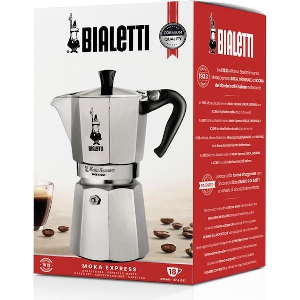 Bialetti Moka 18 Cup Espresso Maker