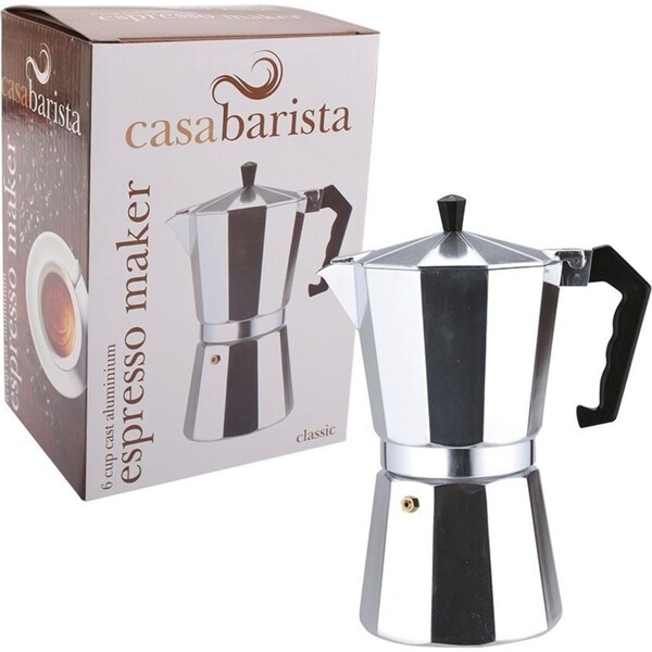 Casabarista Classic 6 Cup Aluminium Espresso Maker