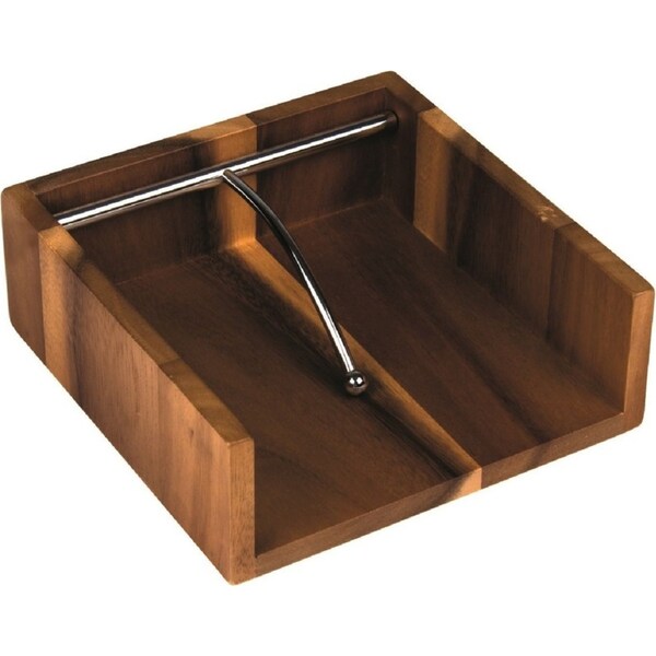 Davis & Waddell Acacia Wood Napkin Holder