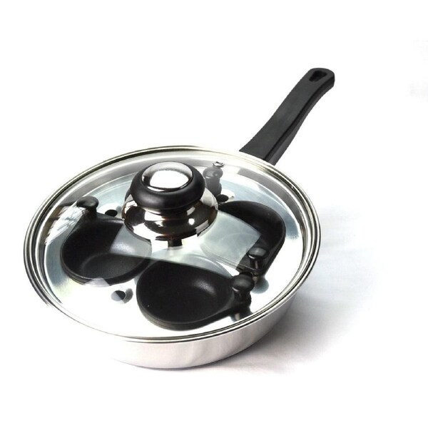 Avanti 4 Cup Stainless Steel Egg Poacher