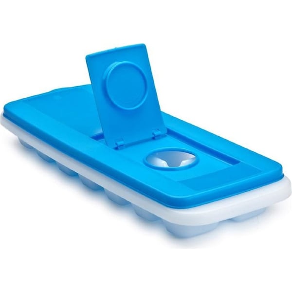 Appetito Ice Cube Tray With Pour Through Lid