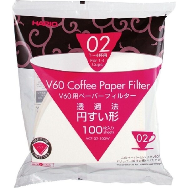 Hario V60-02 - 100 Filter Papers