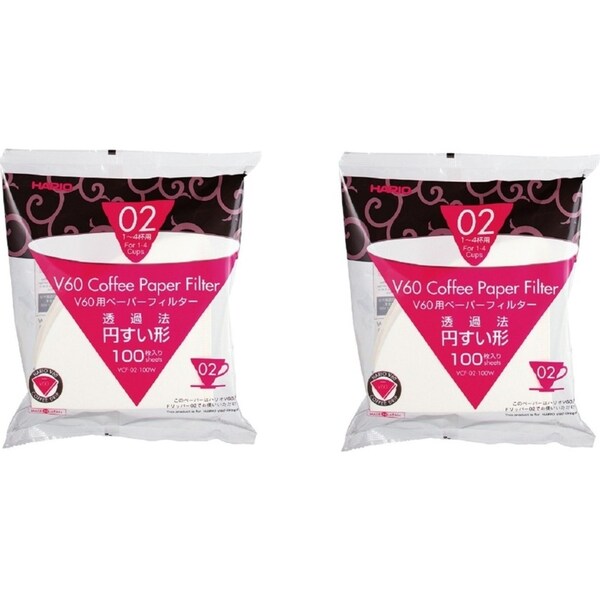 Hario V60-02 - 200 Filter Papers