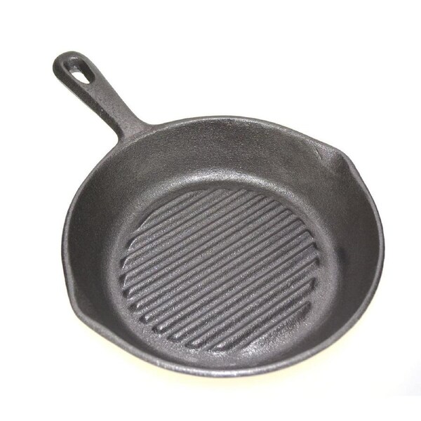 Trenton Cast Iron Ribbed Skillet 20cm