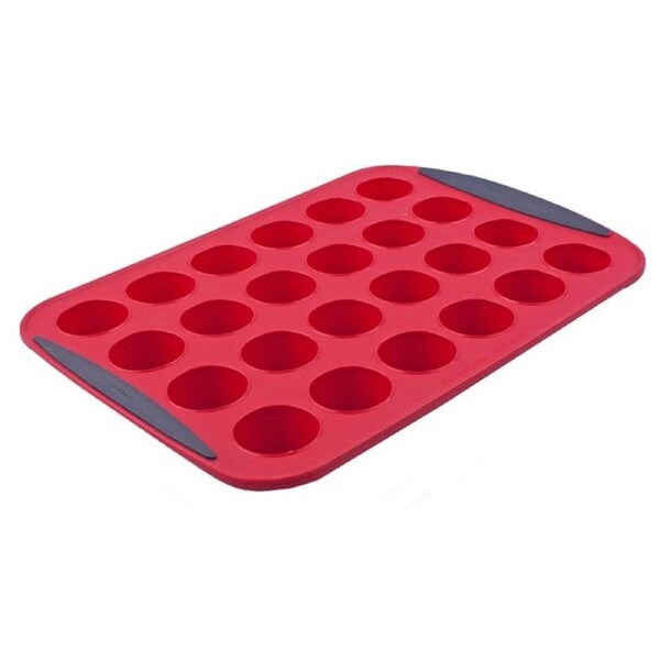 Daily Bake Silicone 24 Cup Mini Muffin Pan