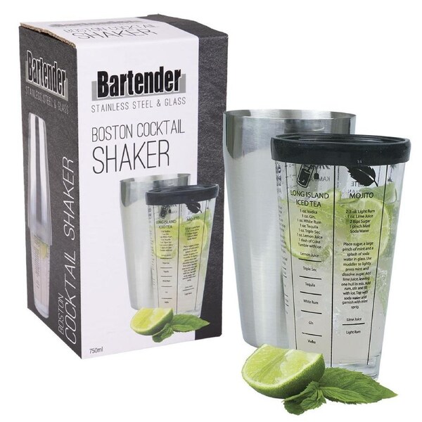Bartender Boston Cocktail Shaker 750ml